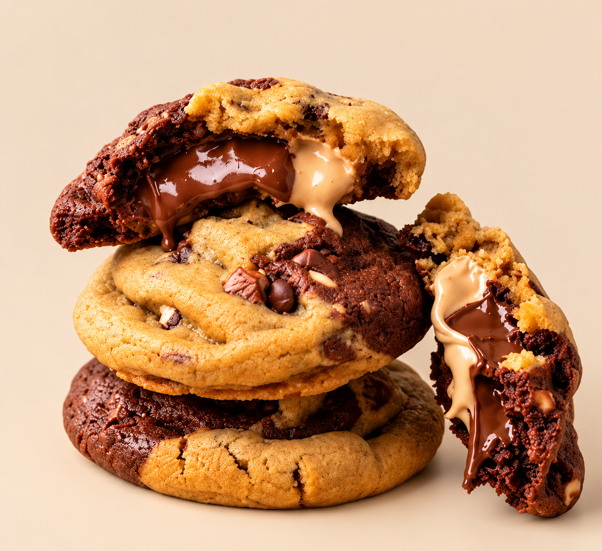 Marble Melt Cookies(60g) 12 pieces